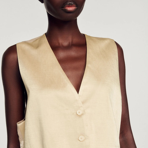 Sandro paris damen - damen, beige