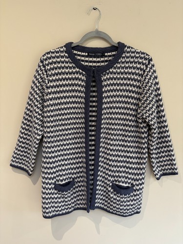 Woolovers strickjacke marine - woolovers,