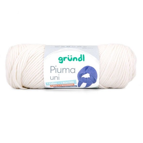 Gründl wolle piuma uni 100 - grÜndl,