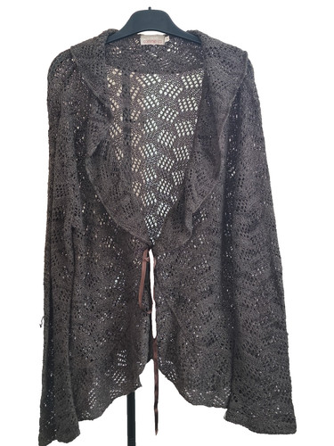 Comme ça leinen strickjacke - leinen,