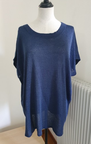 Marina rinaldi pullover blau - marina,