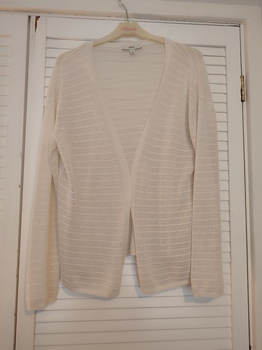Cremefarbene strickjacke - m&s,