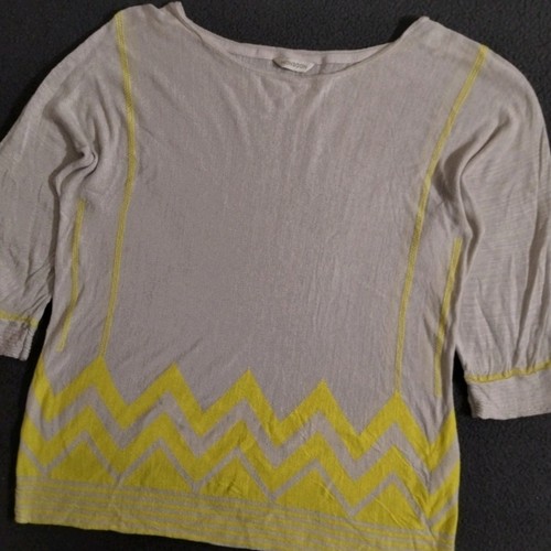 Monsoon pullover damen gelb - monsoon, l